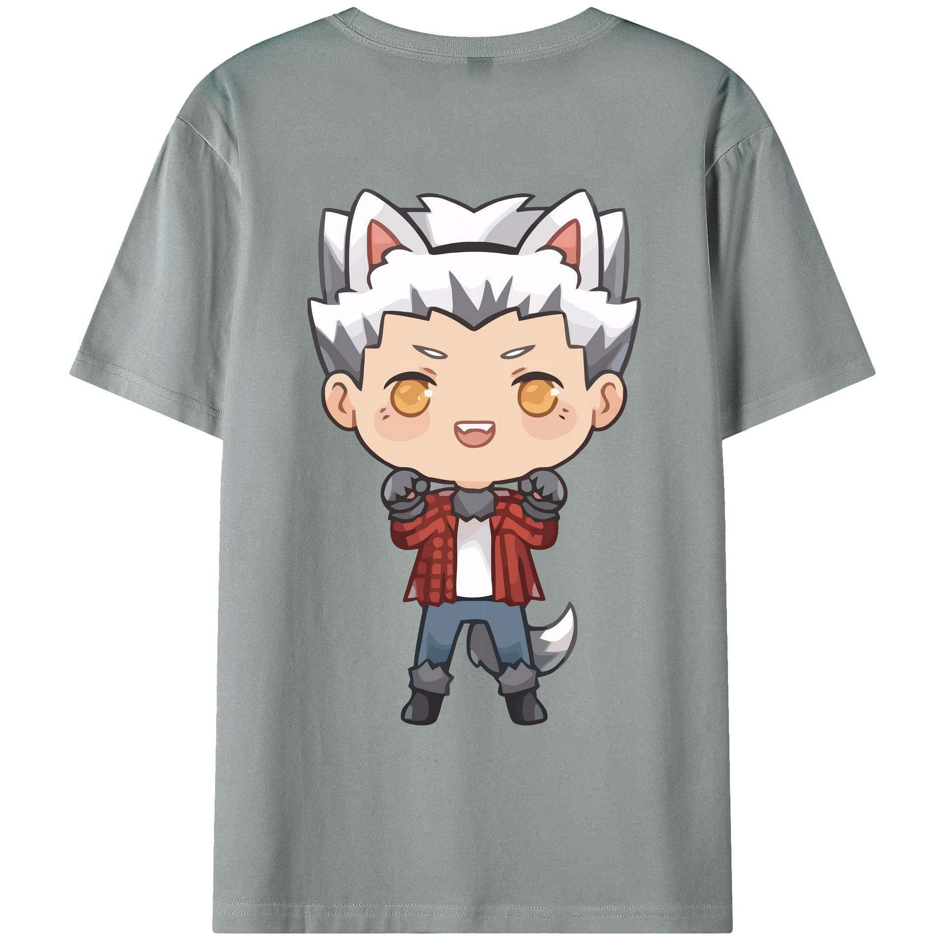 （画像用） ハイキュー!! Haikyu!! 綿100％ メンズ半袖Tシャツ（バックプリント） 通気性